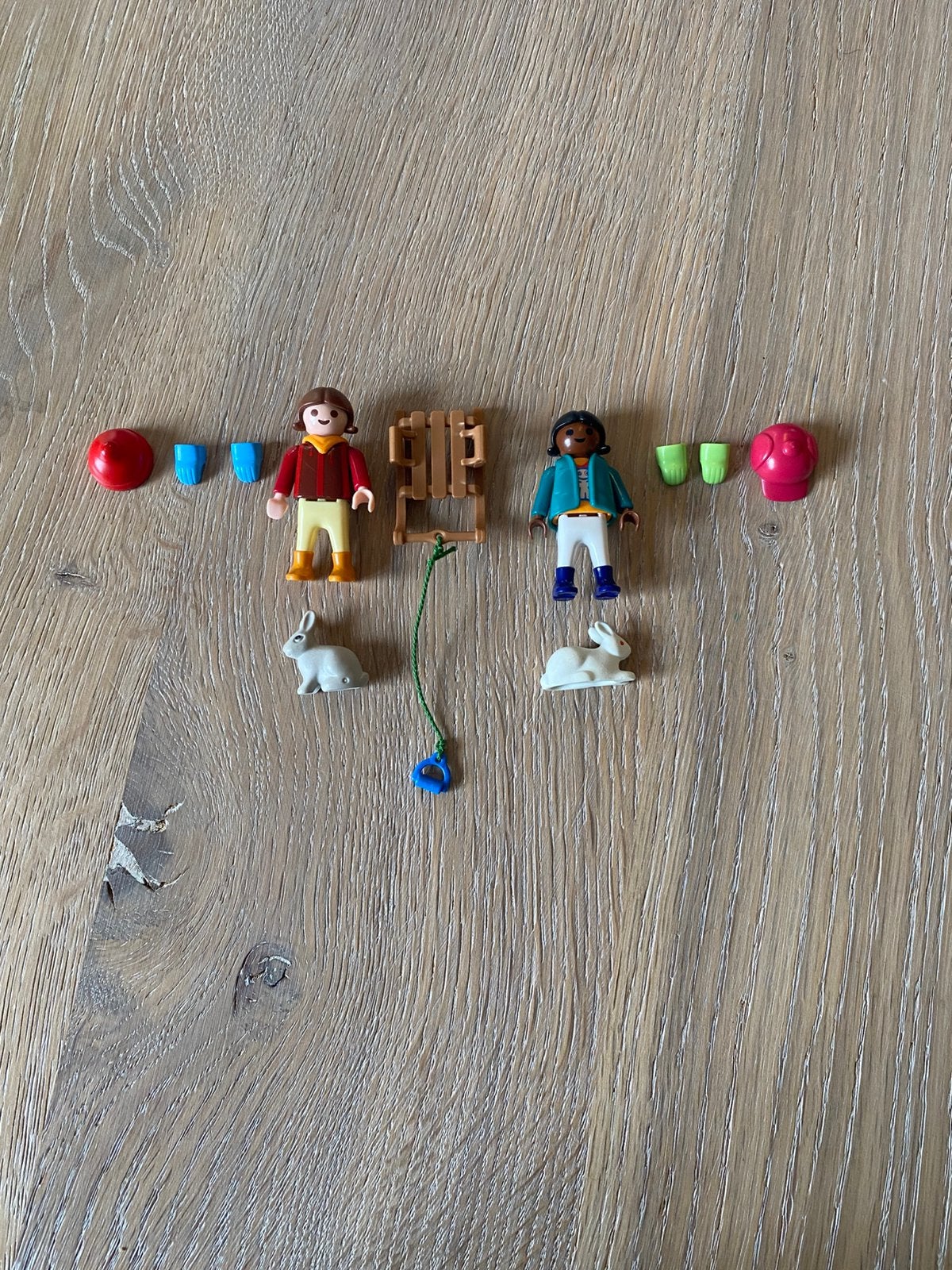 Playmobil Kinderen met slee, Ophalen of Verzenden, Zo goed als nieuw