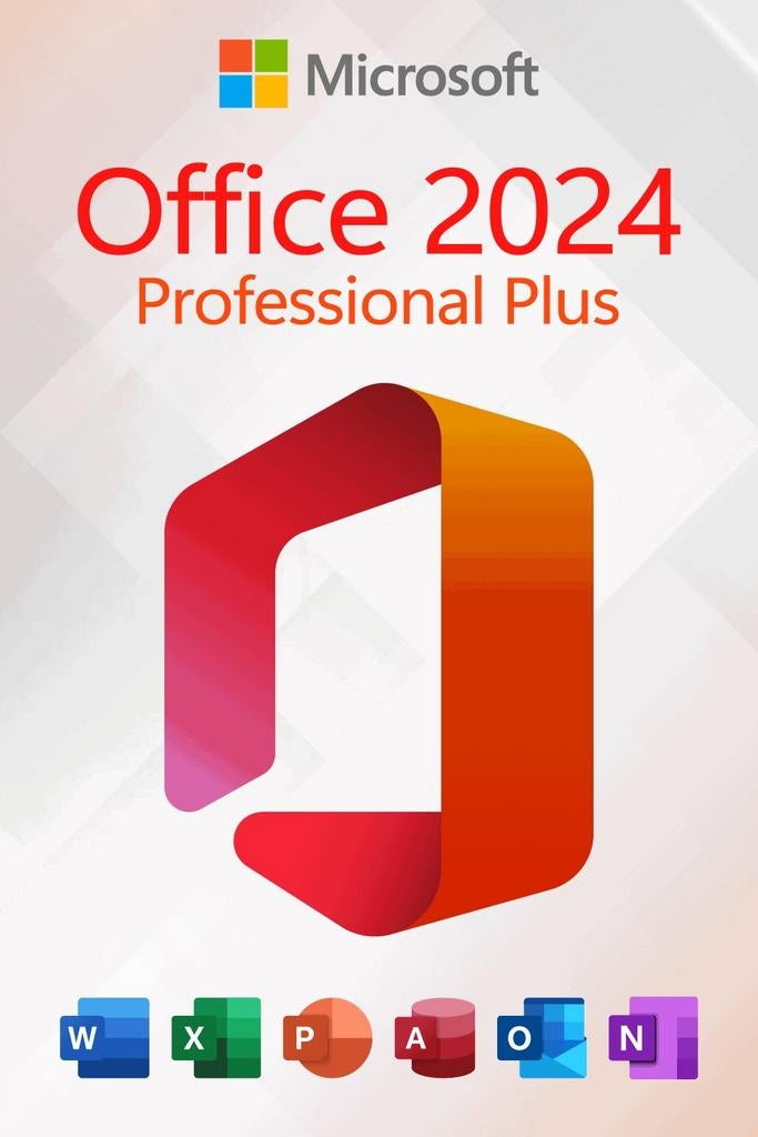 Office pakket 2024, Computers en Software, Ophalen of Verzenden, Nieuw, Windows