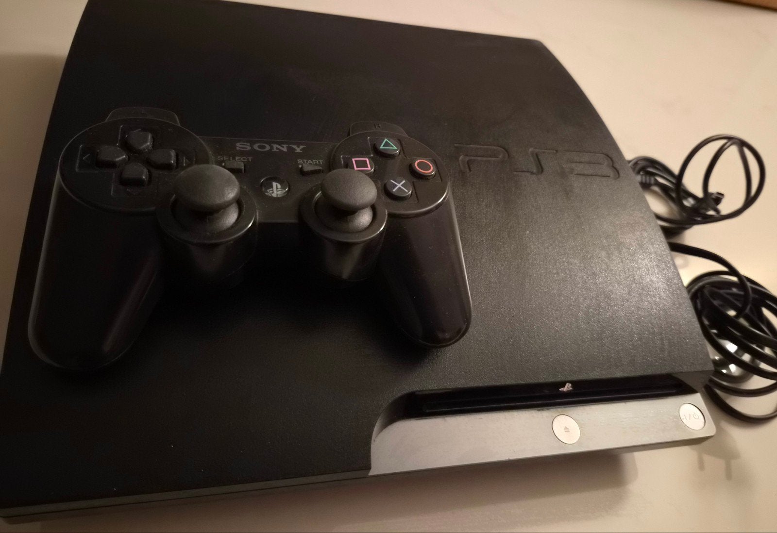 Sony PlayStation 3 PS3 Slim aangepast model 1tb ssd, Gebruikt, Ophalen of Verzenden, Met 1 controller, Met games
