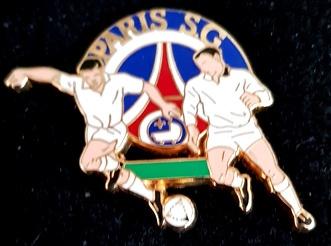 Paris SG pin- met 2 spelers, Verzenden, Nieuw, Transport, Speldje of Pin