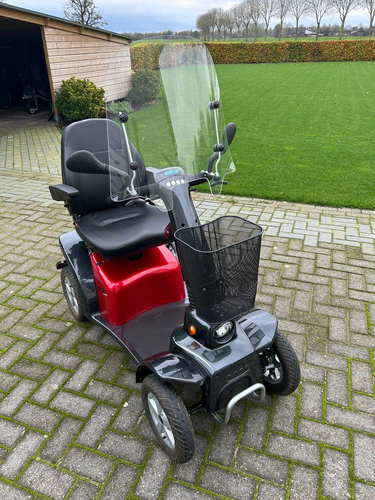 4 wiel scootmobiel, Diversen, Brommobielen en Scootmobielen, Ophalen, Life and Mobility, Zo goed als nieuw, 16 km/u of meer