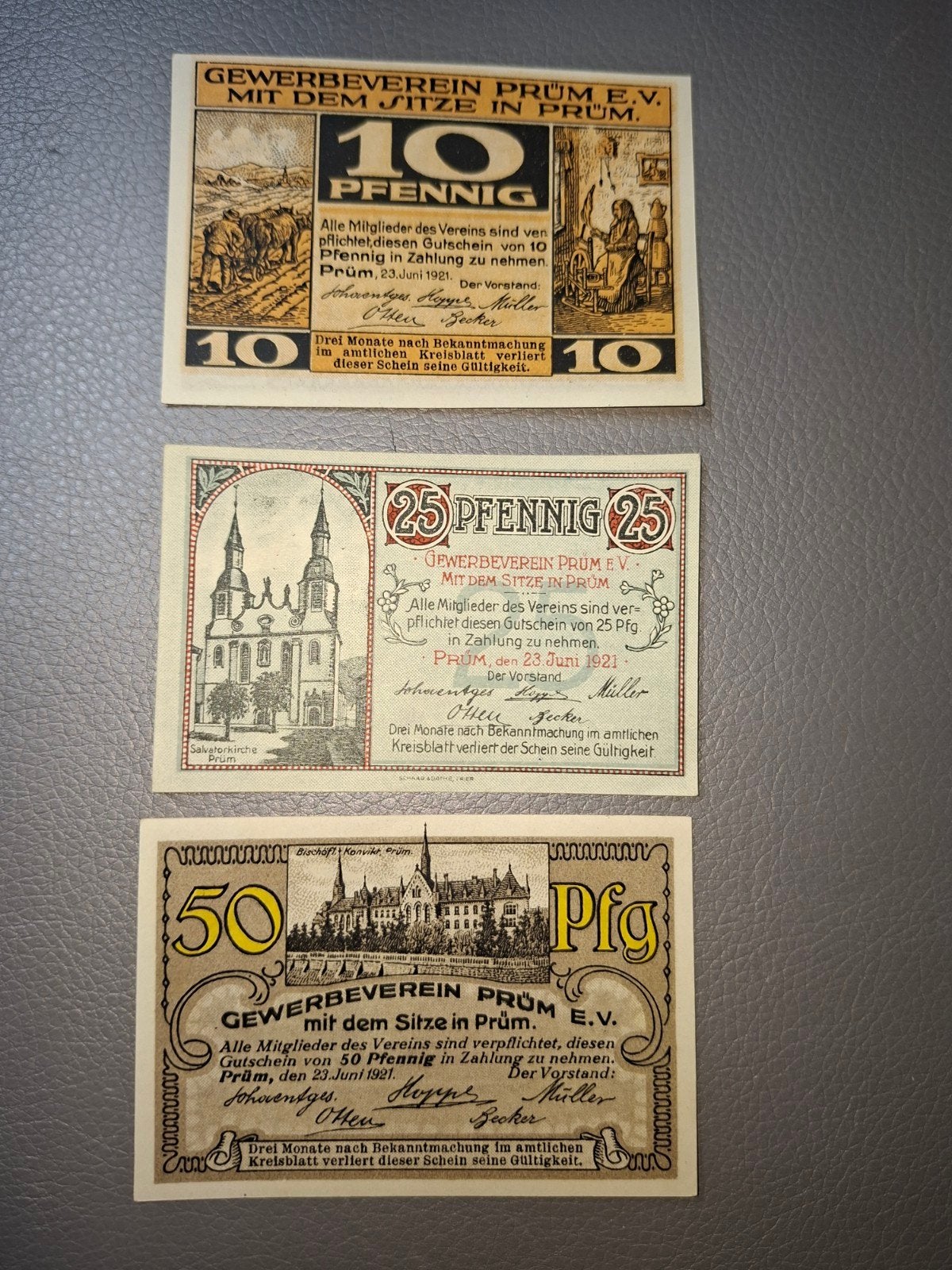 Duits Notgeld Prüm Noodgeld, Ophalen of Verzenden, Duitsland