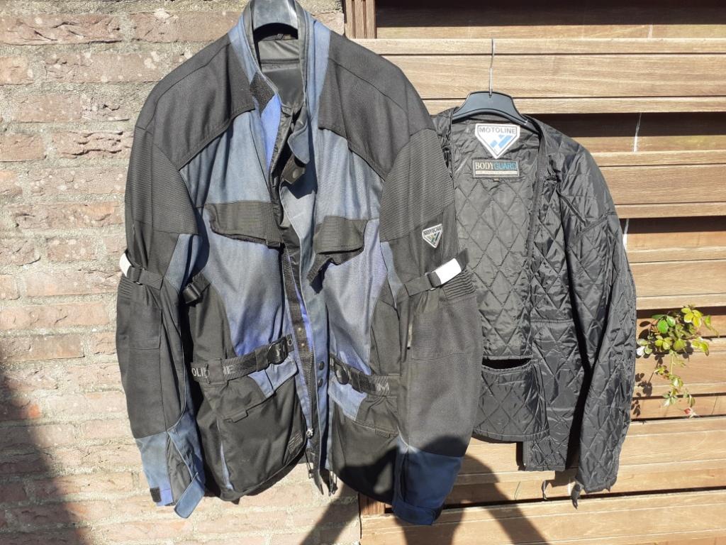 Motorjas merk Motoline maat XXXL, Motoren, Kleding | Motorkleding, Ophalen of Verzenden, Tweedehands, Jas | textiel