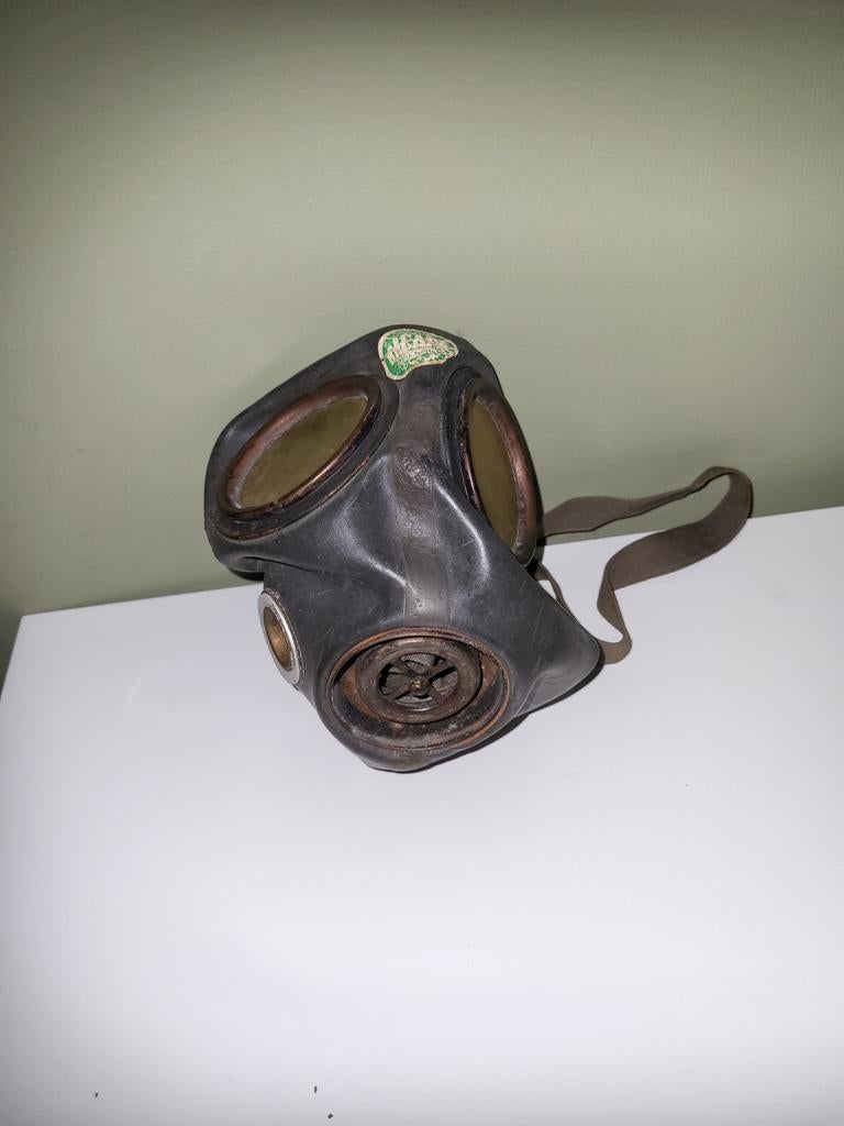 WW2 Gasmasker, Ophalen of Verzenden, Overige soorten, Overige gebieden, Overige typen