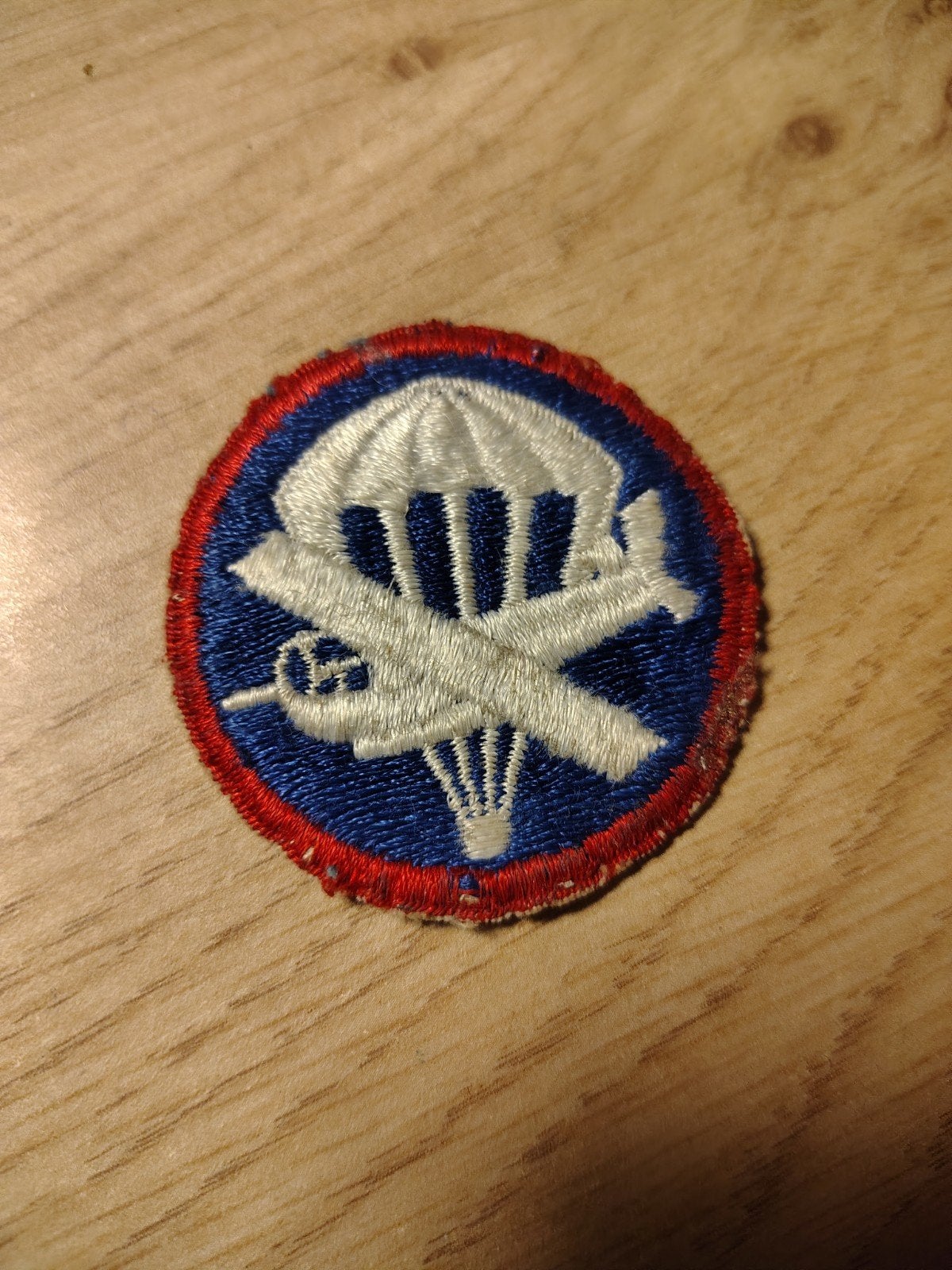 Airborne Glider Badge Patch, Ophalen of Verzenden, Amerika, Embleem of Badge
