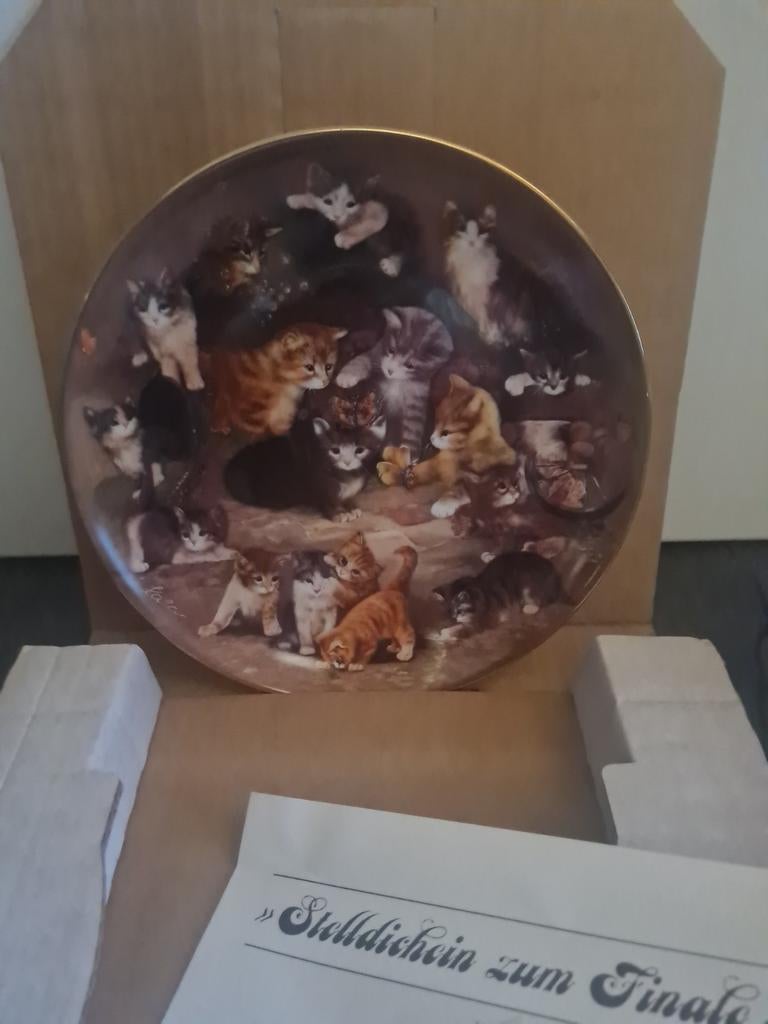 Bradford Exchange Katten Wandborden Collectie, Antiek en Kunst, Antiek | Porselein, Ophalen of Verzenden