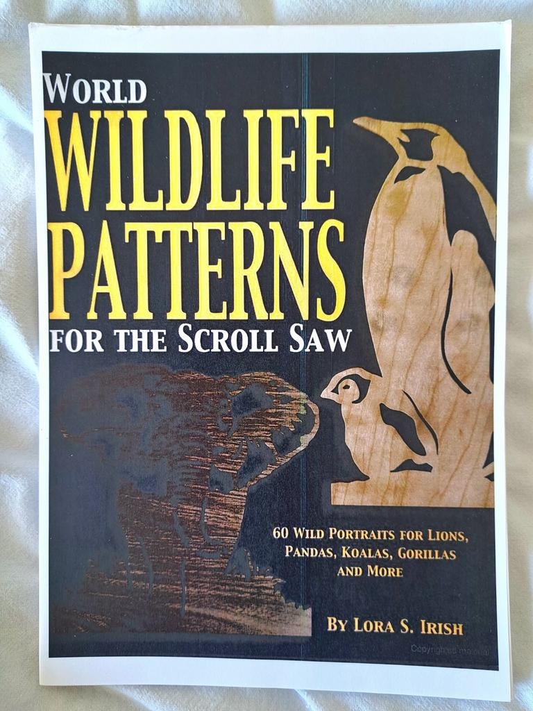 Figuurzaag patronen van wilde dieren, Hobby en Vrije tijd, Ophalen of Verzenden