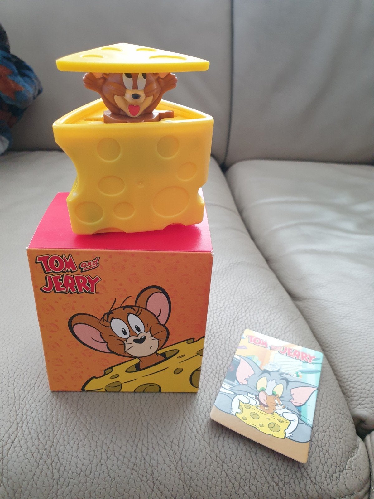 Tom en Jerry Happy Meal Speeltje met doosje, Ophalen of Verzenden, Zo goed als nieuw