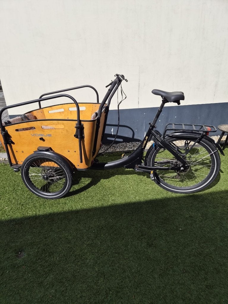 Vogue Superior 3 elektrische bakfiets, 4 kinderen of meer, Gebruikt, Elektrisch, Schijfrem
