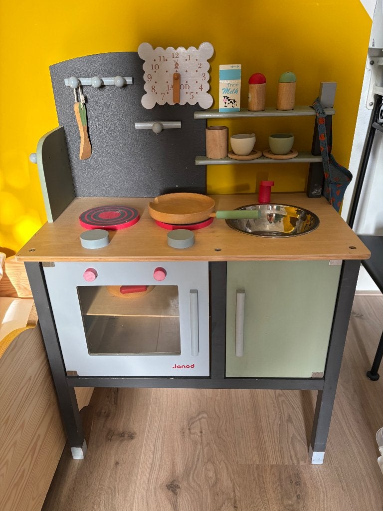 Houten speelgoedkeuken, Ophalen, Gebruikt, Hout, Speelkeuken
