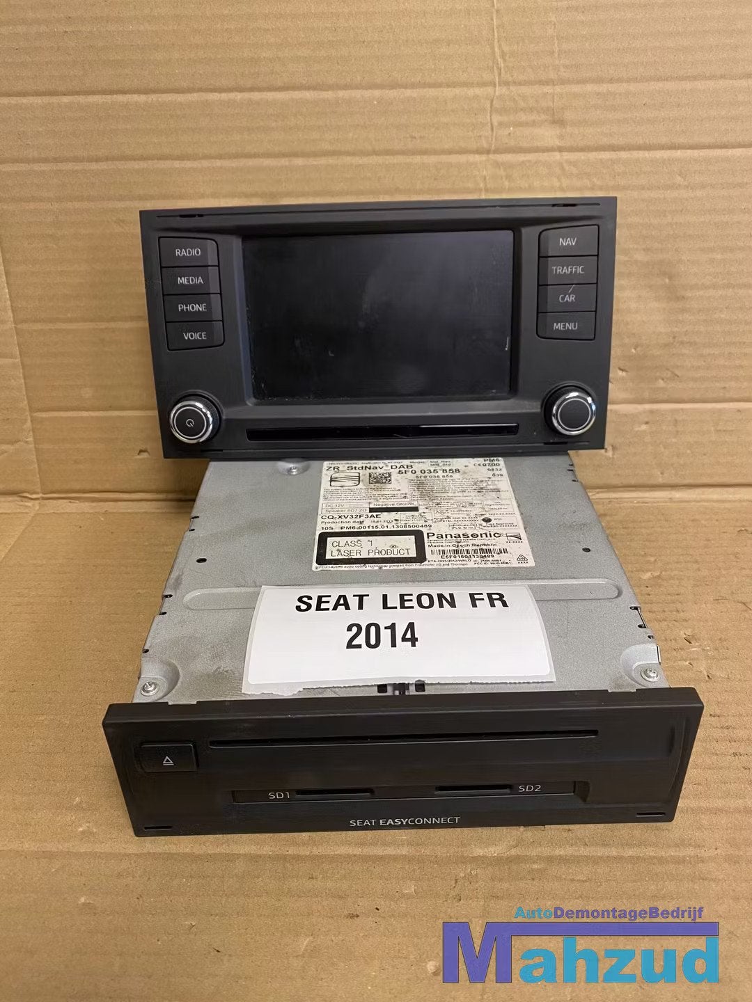 SEAT LEON 3 5F FR Navigatie scherm multimedia 2012-2020, Auto-onderdelen, Gebruikt, Autovia A-2, Km 585 585
08760  Martorell, ES