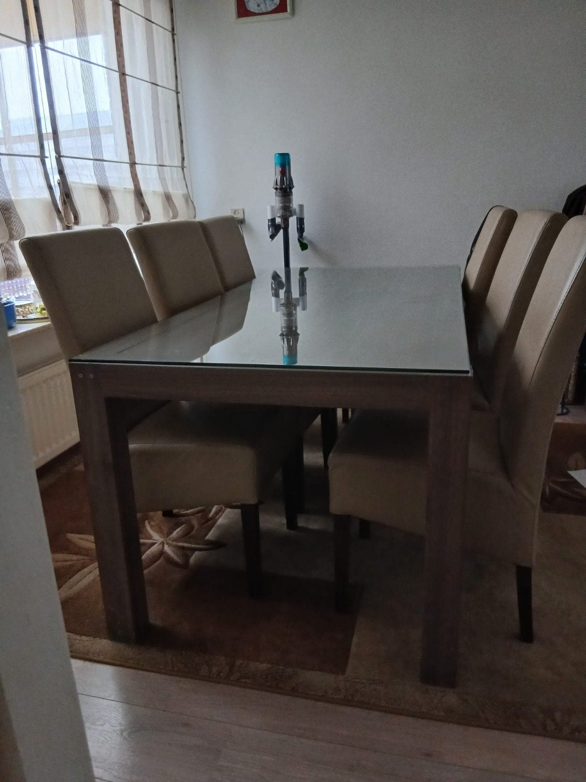 eettafel met stoelen, Ophalen, Gebruikt