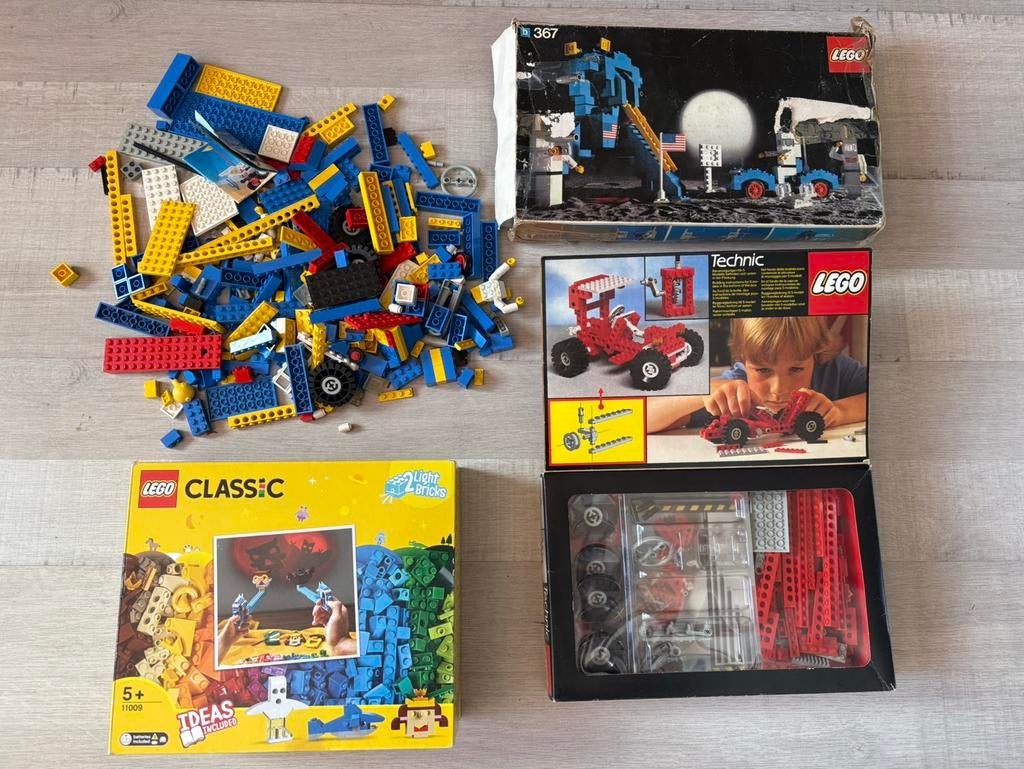 Lego 11009/367 en 8030 in doos, Ophalen of Verzenden, Gebruikt