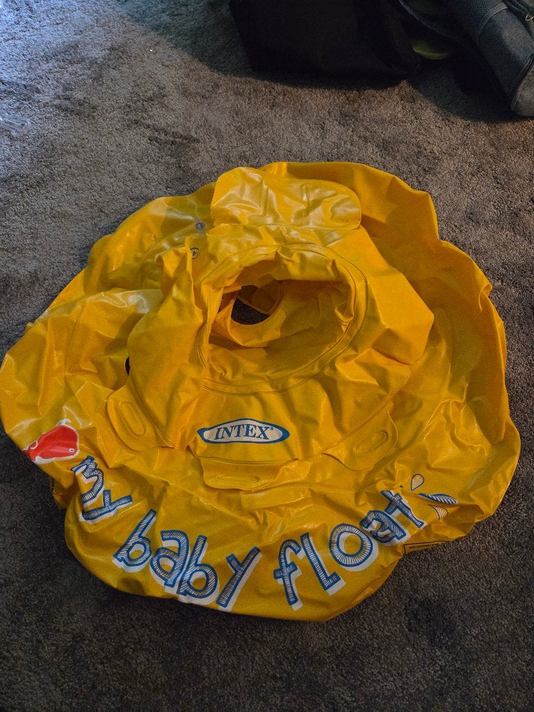 Baby float Intex, Jongetje of Meisje, One size, Ophalen of Verzenden, Zo goed als nieuw