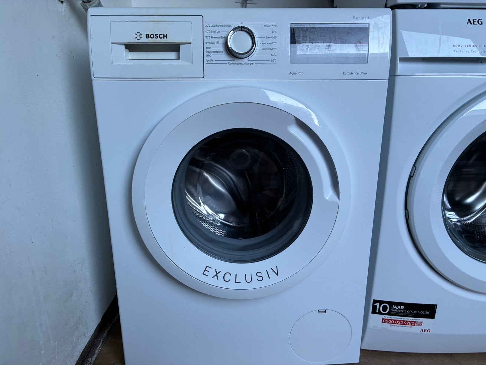 Zo goed als Nieuw Prachtige Set Bosch Wasmachine en Droger, Bosch, 1200 tot 1600 toeren, 8 tot 10 kg, Ophalen of Verzenden