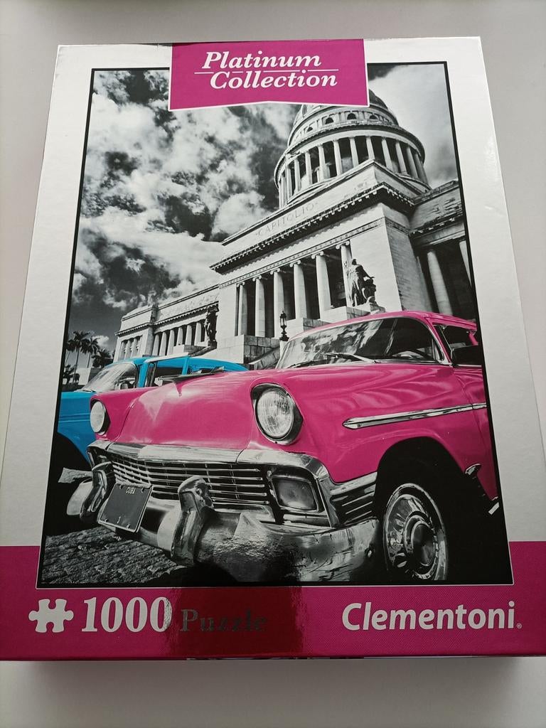 Clementoni platinum Collection puzzel 1000 stukjes Cuba, Ophalen of Verzenden