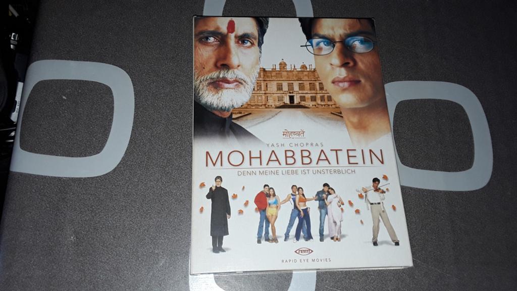 Shahrukh Khan. Mohabhatein. 2 Dvd's. Met Kleine Poster., Vanaf 6 jaar, Ophalen of Verzenden, Romantische komedie