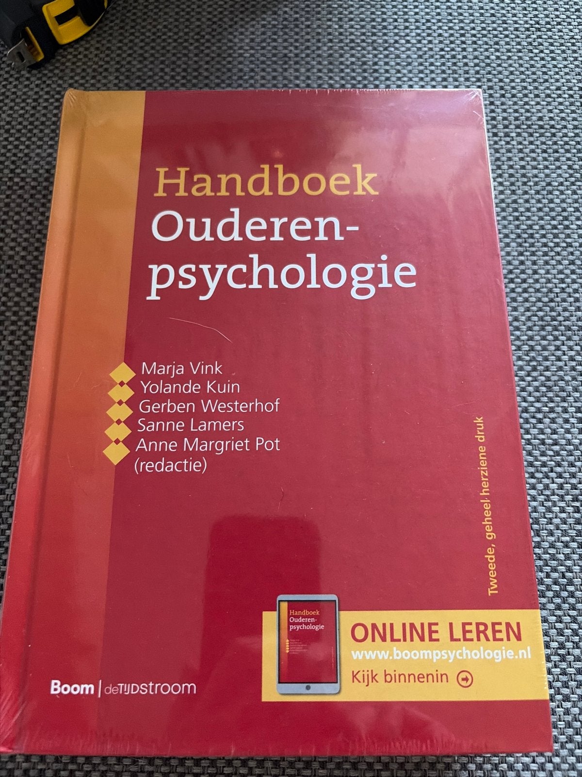 Handboek Ouderenpsychologie - Nieuw in folie, Boeken, Ophalen of Verzenden, Gamma, Nieuw, WO