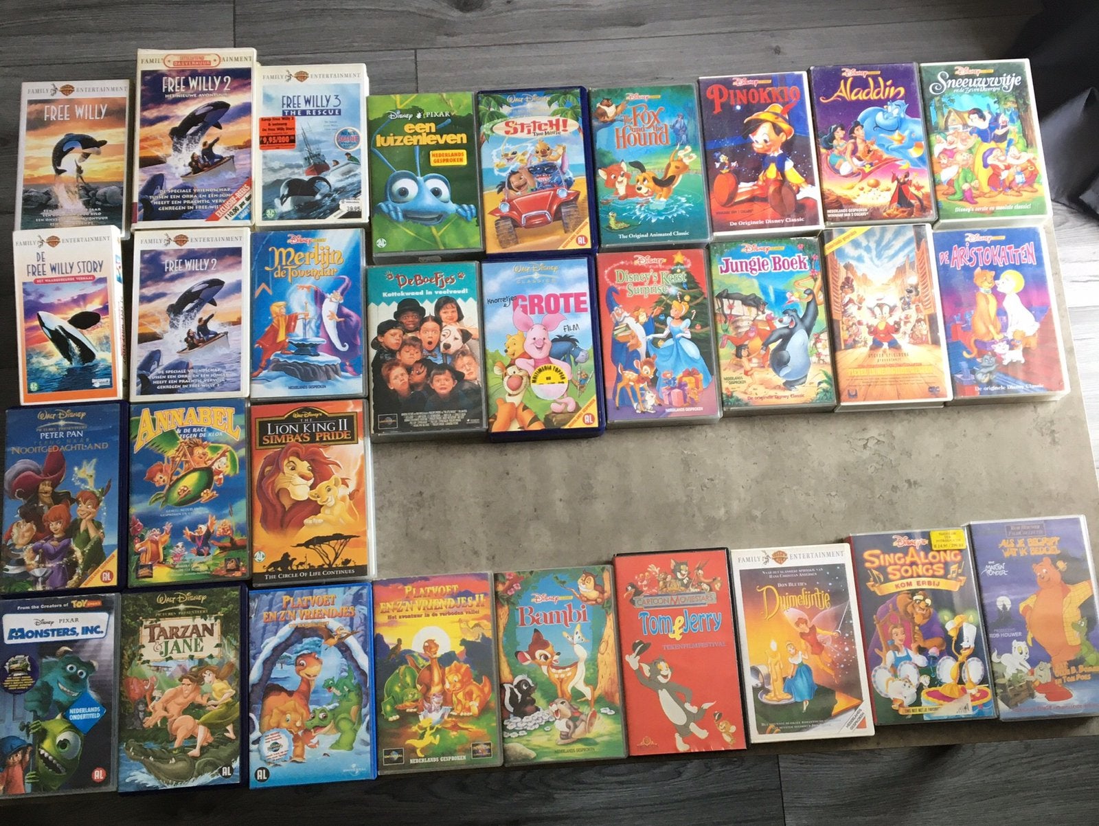 Disney videobanden, Alle leeftijden, Ophalen of Verzenden, Gebruikt