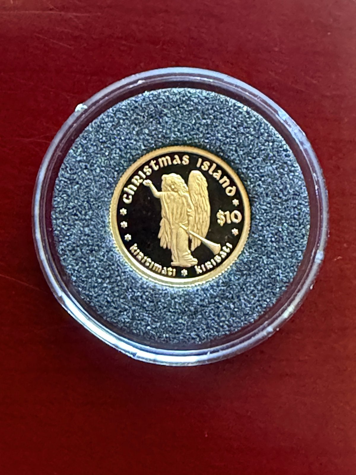 Zeldzaam Goud Kiribati 2006 Christmas Island PROOF/PP, Ophalen of Verzenden, Zuidoost-Azië, Losse munt, Goud