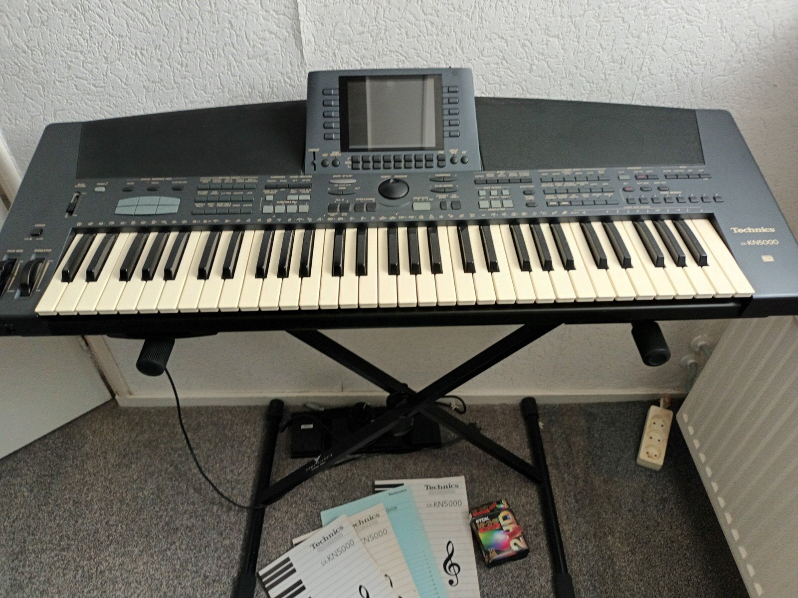 Technics SX-KN 5000 Keyboard incl standaard., Ophalen, Aanslaggevoelig, Technics, 61 toetsen