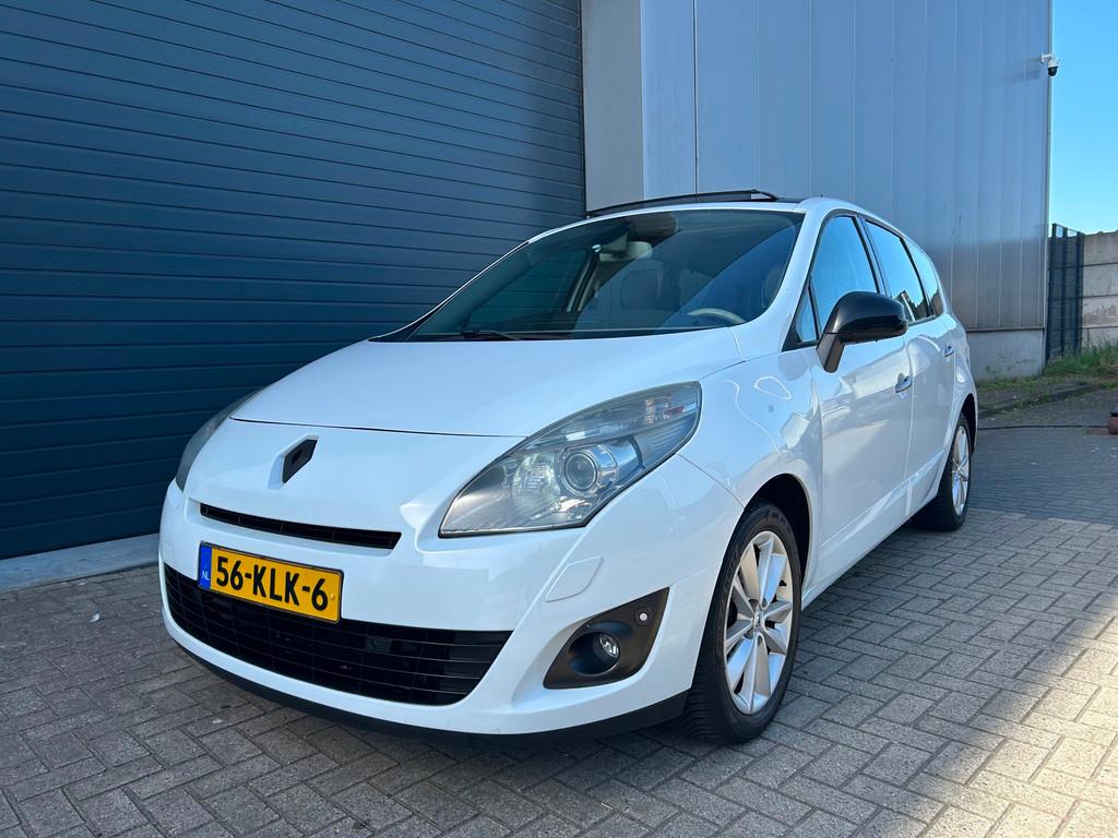 Renault Grand Scénic 2.0 Privilege 7p AUT PANO LEDER NAVI, Gebruikt, 4 cilinders, 7 stoelen, Wit