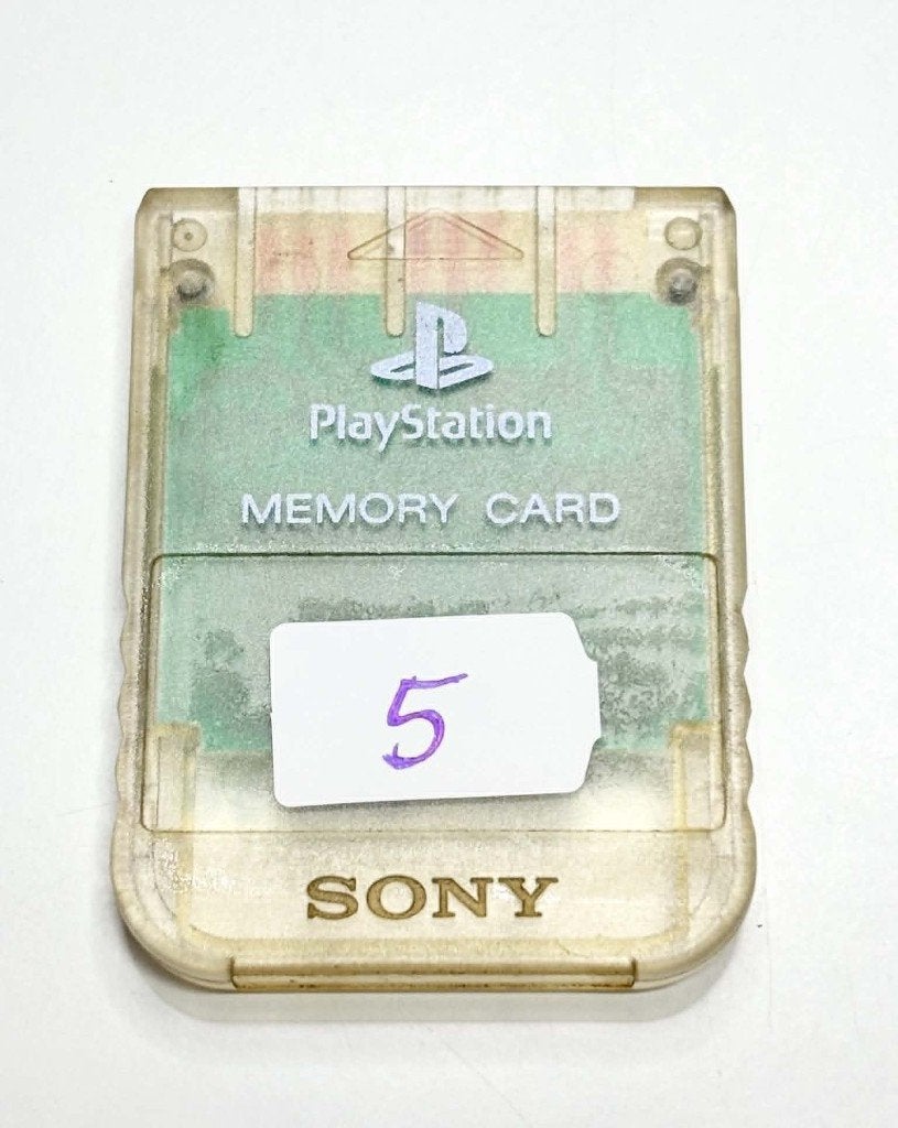 Sony PlayStation 1 Memory Card - Origineel, Ophalen of Verzenden, Gebruikt, Geheugenkaart, PlayStation 1