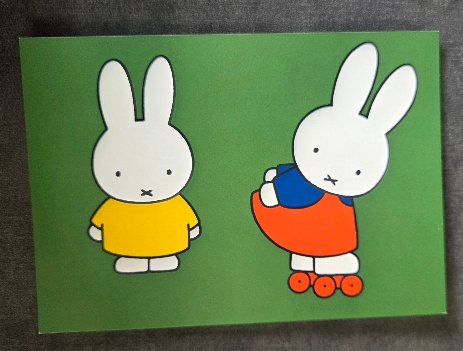 Nijntje ansichtkaart - Dick Bruna Prentenboeken, Verzamelen, Verzenden, 1980 tot heden, Ongelopen, Kinderen