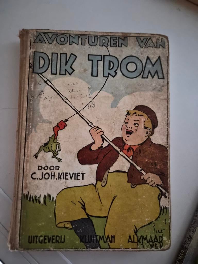 Avonturen van Dik Trom - C. Joh. Kieviet (Oud Boek), Ophalen of Verzenden