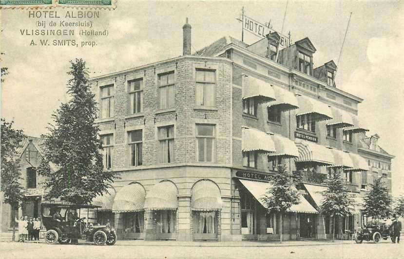 380-712-023 Vlissingen Hotel Albion, Verzenden, Voor 1920, Zeeland