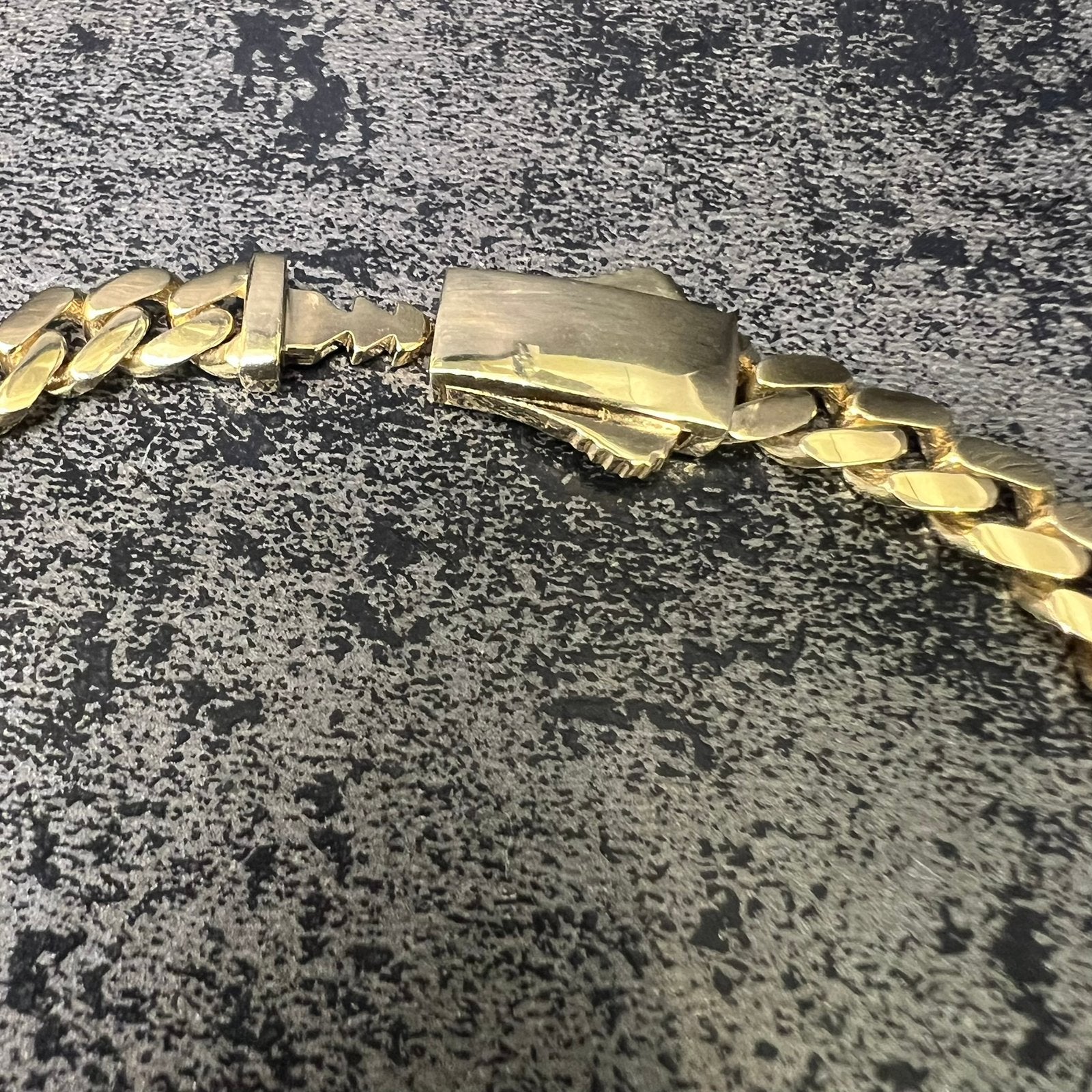 14 karaat gouden armband cuban schakel, Ophalen of Verzenden, Nieuw, Goud