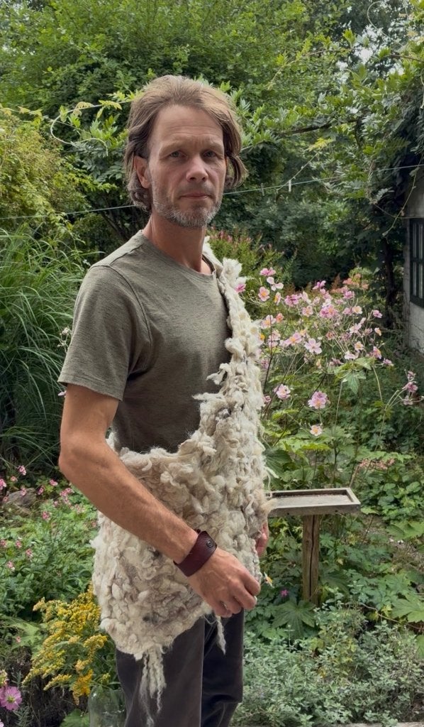 LARP VILTEN TAS van merino wool en Drents Heide, Ophalen of Verzenden, Nieuw