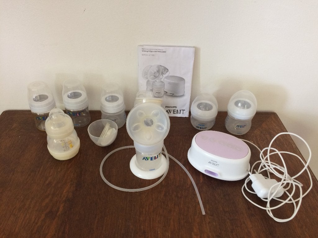 2 Ardo dubbele pompset afkolfsets & Philips kolfapparaat, Ophalen of Verzenden, Gebruikt, Borstkolf