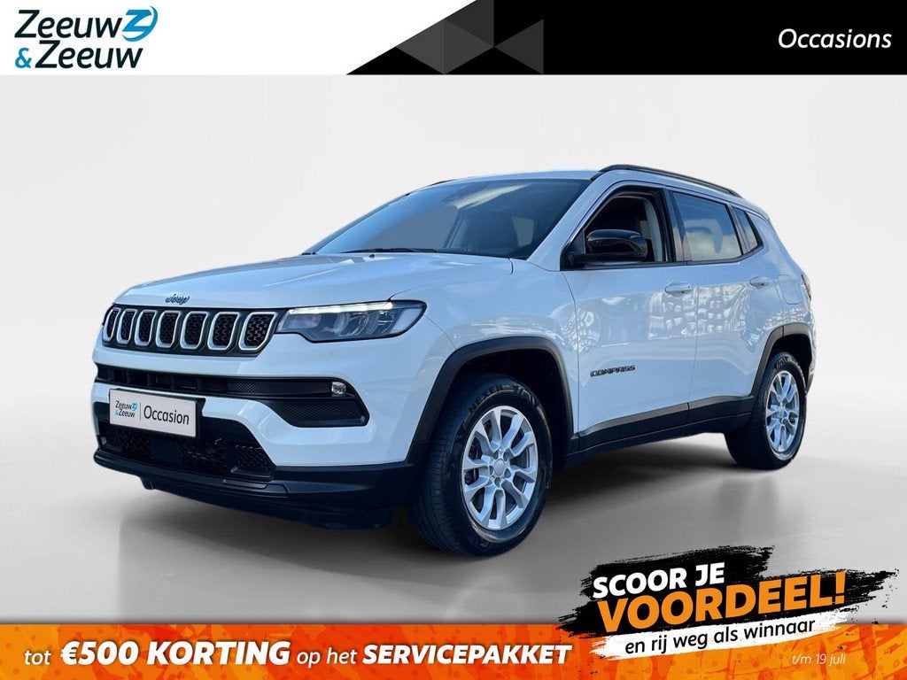 Jeep Compass 4xe 190 Plug-in Hybrid Electric Limited Lease E, Auto's, Jeep, Bedrijf, Te koop, Compass, 4x4, ABS, Achteruitrijcamera