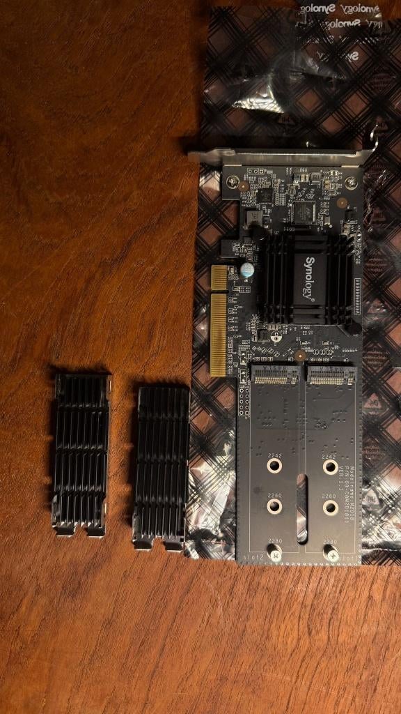 Synology M2D18 PCI SSD, Synology, Info@cobesu.nl, Ophalen of Verzenden, Zo goed als nieuw