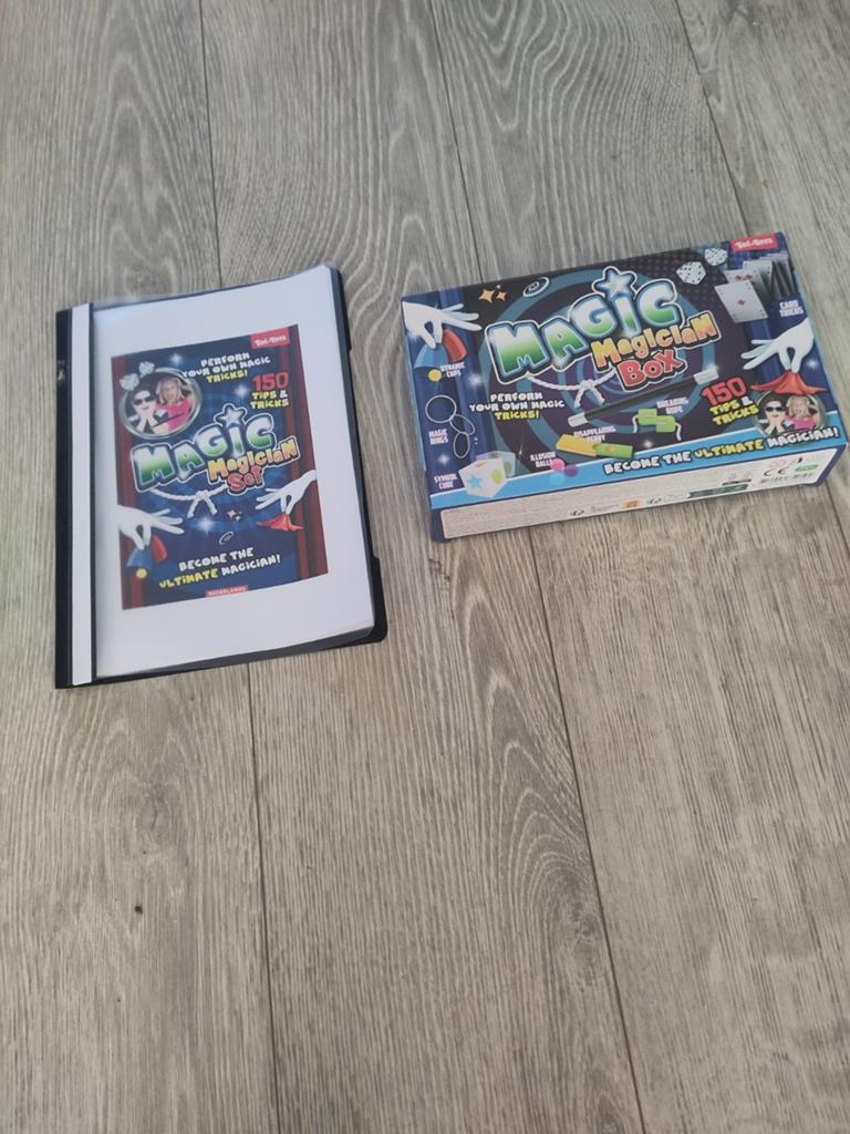 Goochelset met handleiding., Ophalen of Verzenden, Zo goed als nieuw