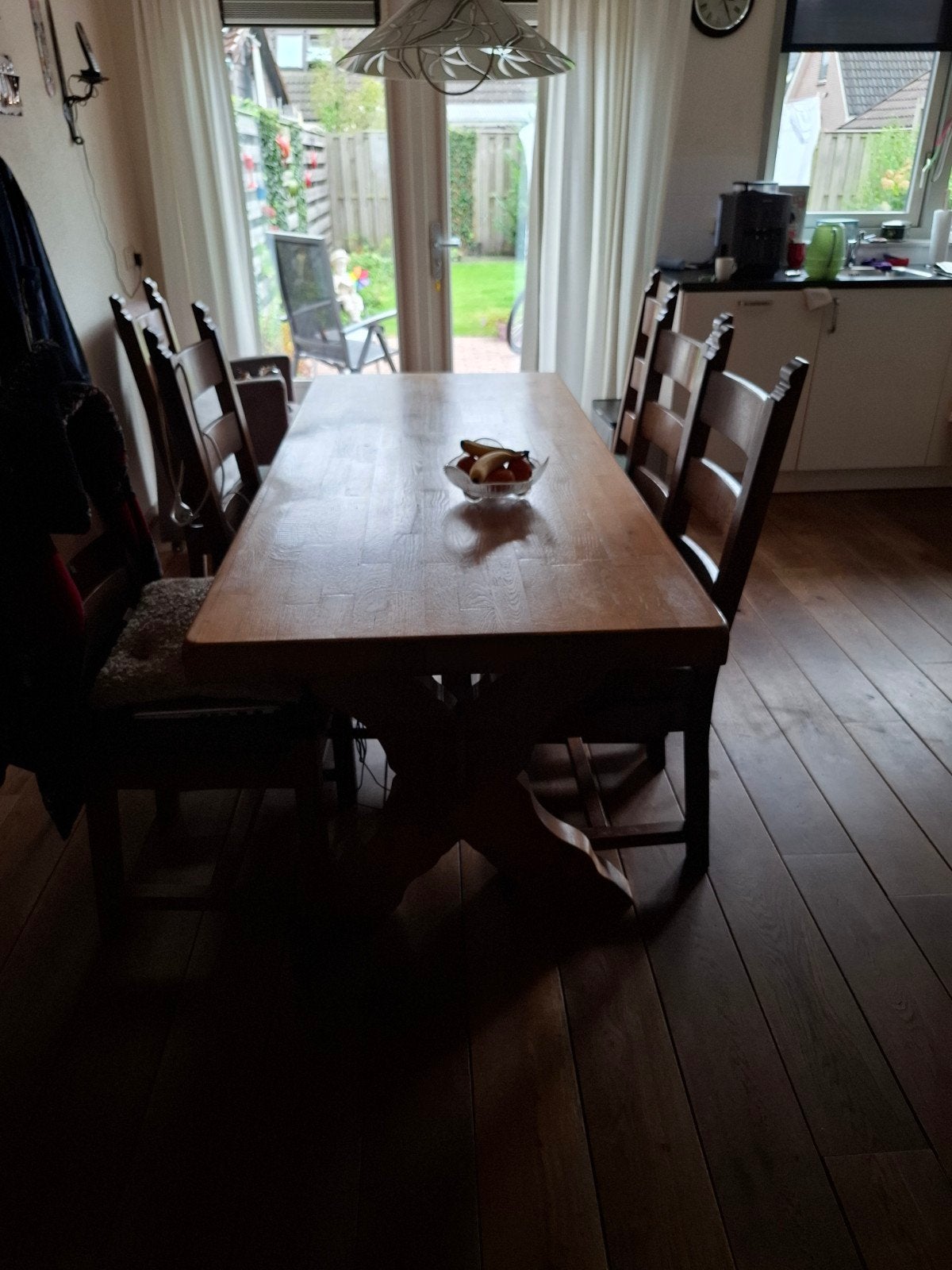 eettafel, Ophalen, 4 tot 6 stoelen