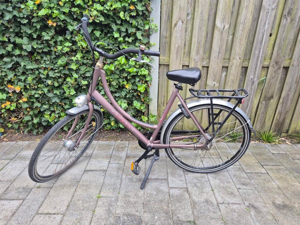 Damesfiets Batavus 28 inch, Fietsen en Brommers, Fietsen | Dames | Damesfietsen, Ophalen, Versnellingen, Batavus, 53 tot 56 cm
