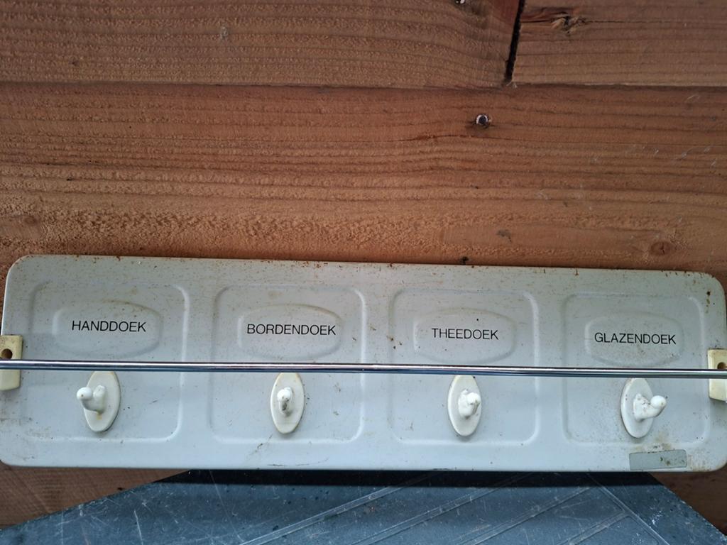 Vintage handdoekrek, Ophalen of Verzenden
