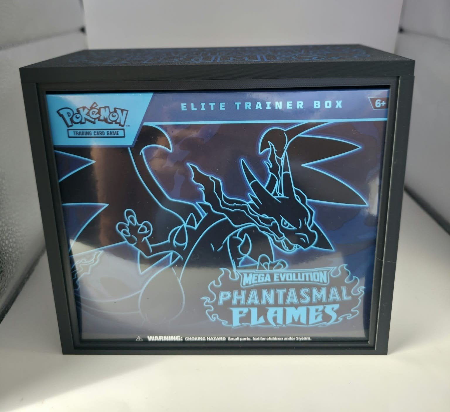 3D Geprinte ETB Case Phantasmal Flames Pokémon, Ophalen of Verzenden, Nieuw, Overige typen, Foil