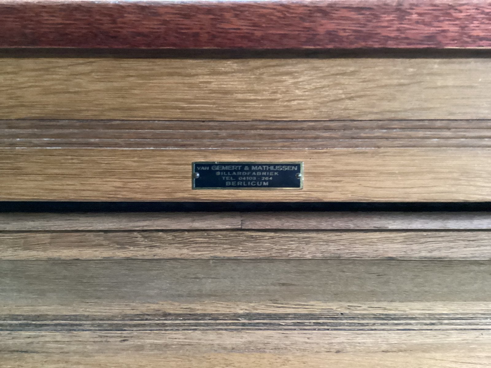 Biljart met accessoires, Ophalen, Zo goed als nieuw, Biljarttafel
