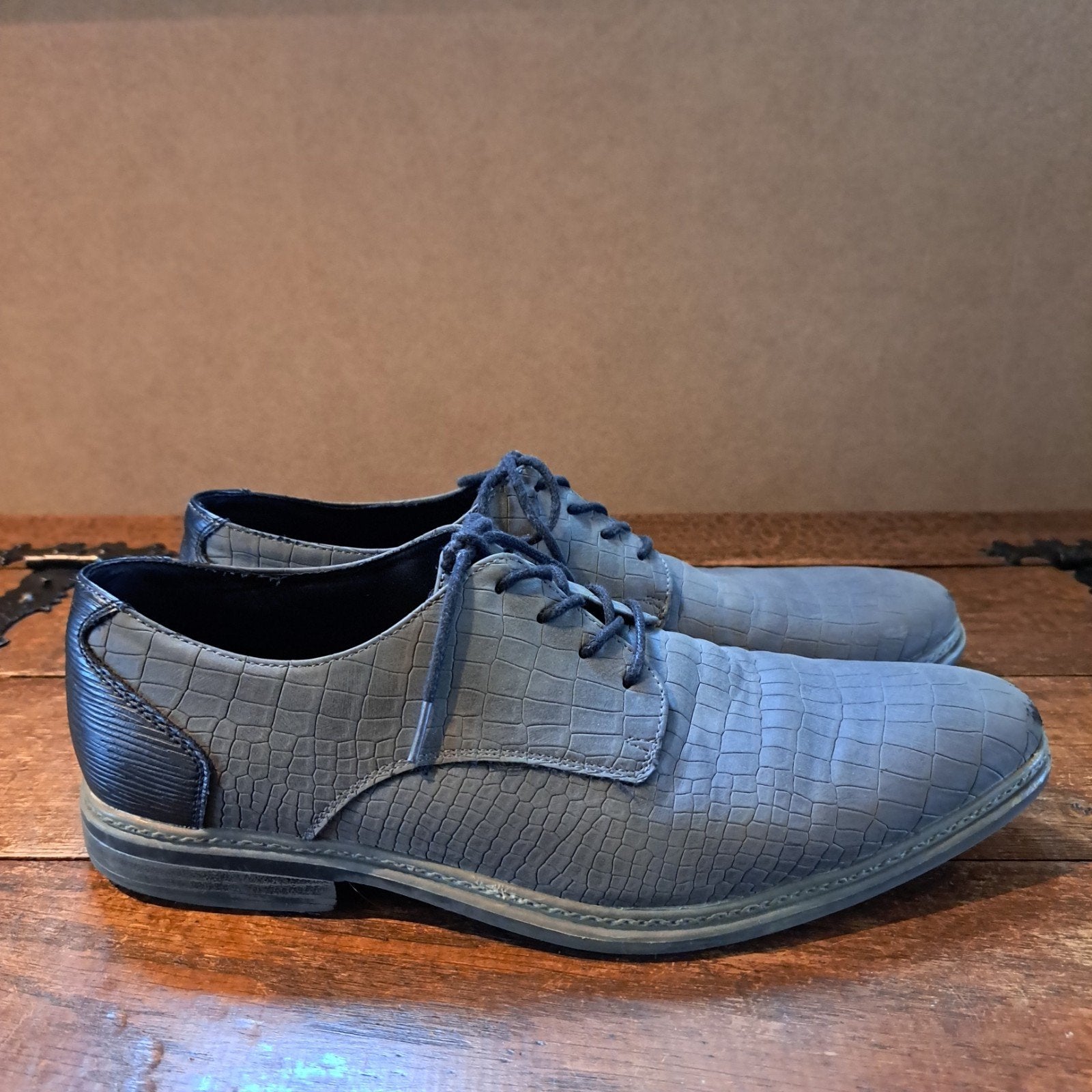 veterschoenen grijs mt 44, Kleding | Heren, Overige kleuren, Emilio Salvatini, Ophalen of Verzenden, Gedragen