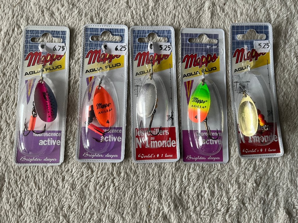 adv 316 / NIEUW mixset 5 spinners MAPPS, Ophalen of Verzenden, Nieuw, Overige typen