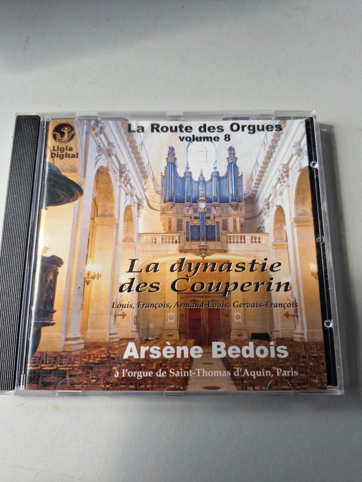 Orgel CD Arsène Bedois - La Dynastie des Couperin, Cd's en Dvd's, Inclusief boekje, Gebruikt, Overige componisten, Overige typen