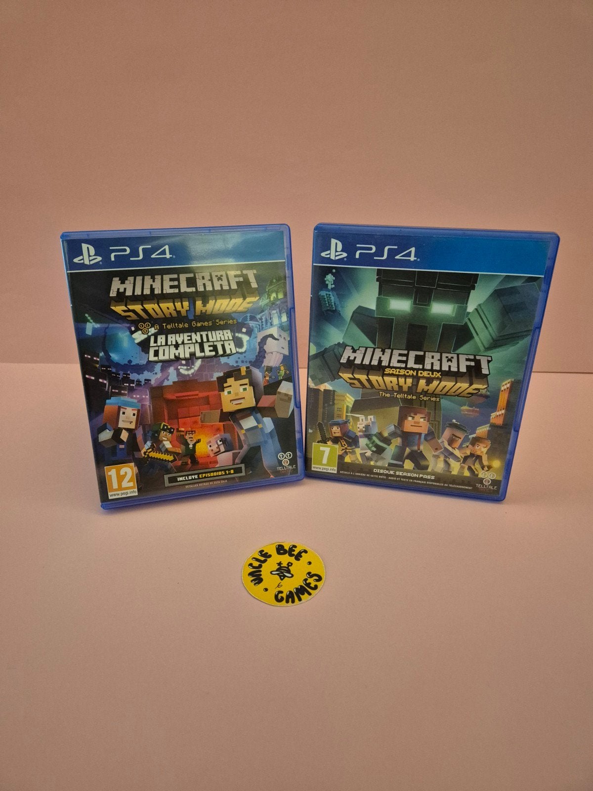 Minecraft Story Mode Season 1 & 2, Avontuur en Actie, Gebruikt, Verzenden, 1 speler