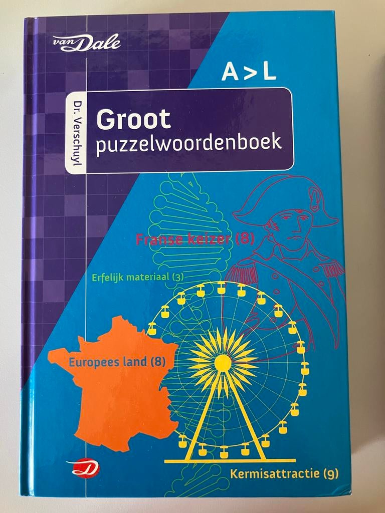 Van Dale Groot Puzzelwoordenboek in 2 delen‼️, Hobby en Vrije tijd, Denksport en Puzzels, Ophalen, Nieuw