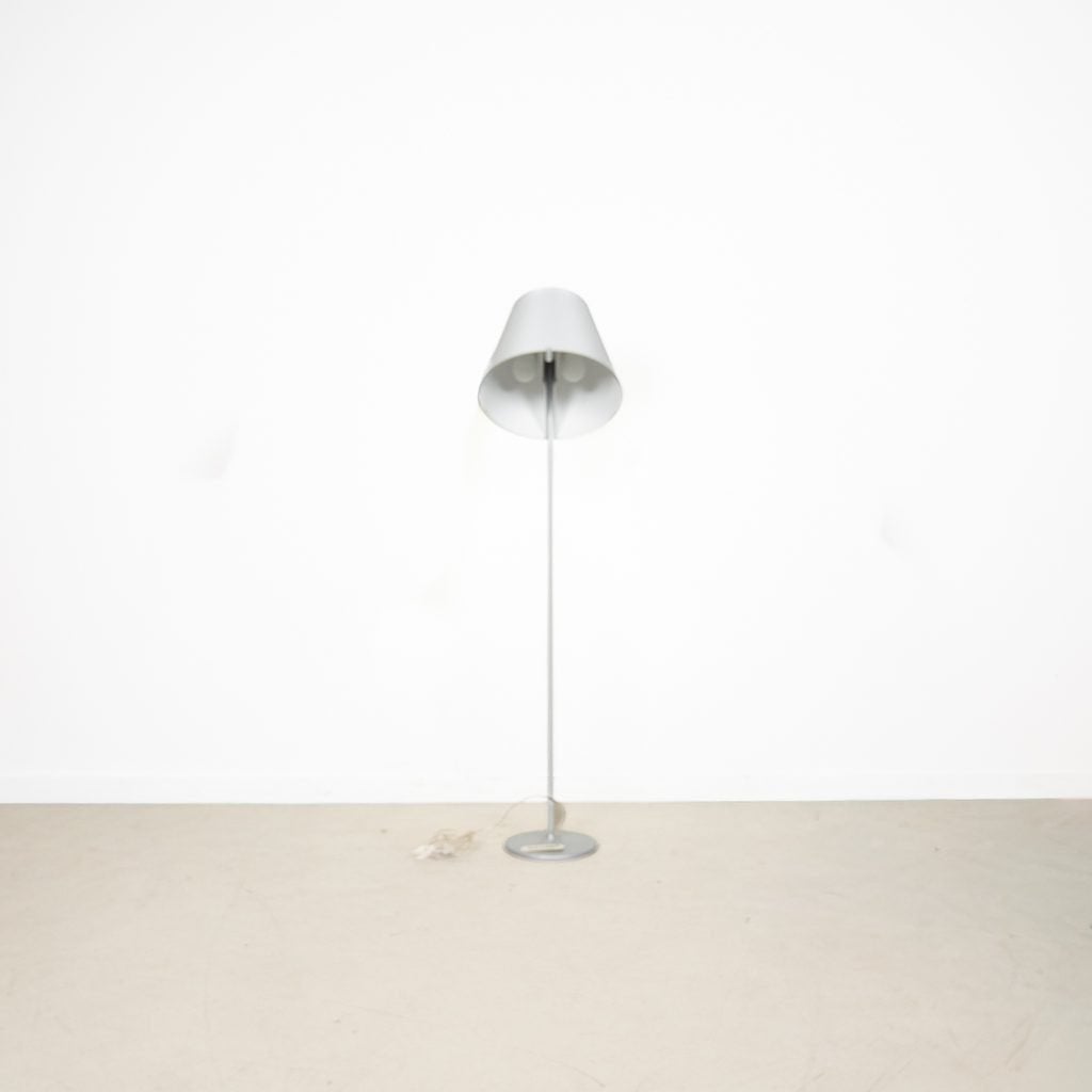 Artemide Melampo Vloerlamp Lichtgrijs Stof - Aluminium, Niet ingevuld, Zo goed als nieuw, Niet ingevuld, Niet ingevuld