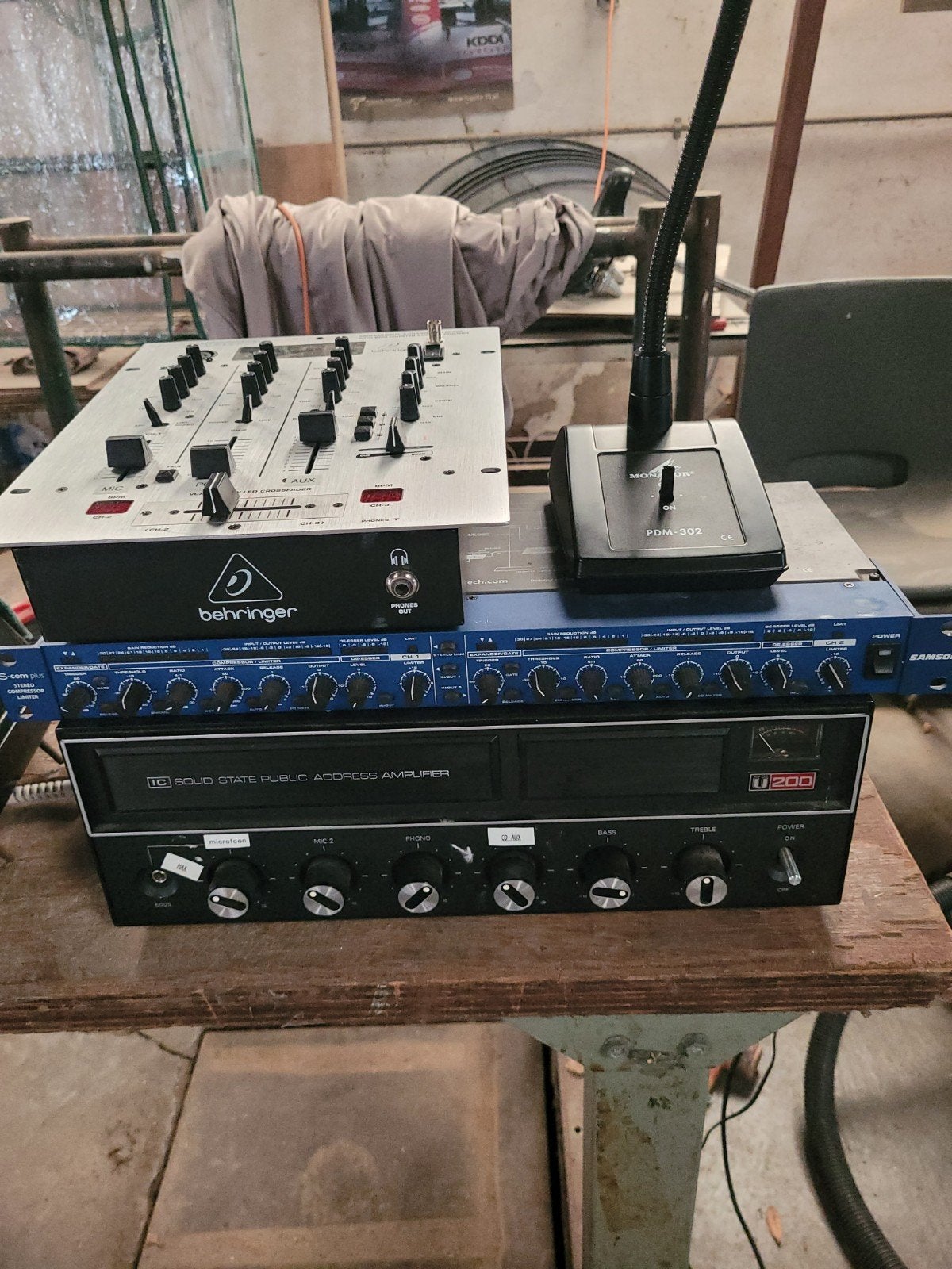 versterker plus toebehoren, Ophalen of Verzenden, 120 watt of meer, Overige merken