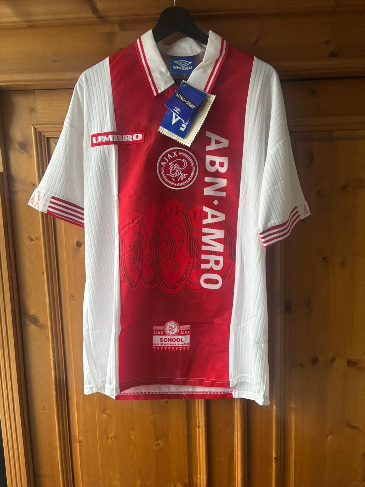 Ajax amsterdam laudrup umbro home bnwt L, Ophalen of Verzenden, Nieuw, Ajax, Shirt