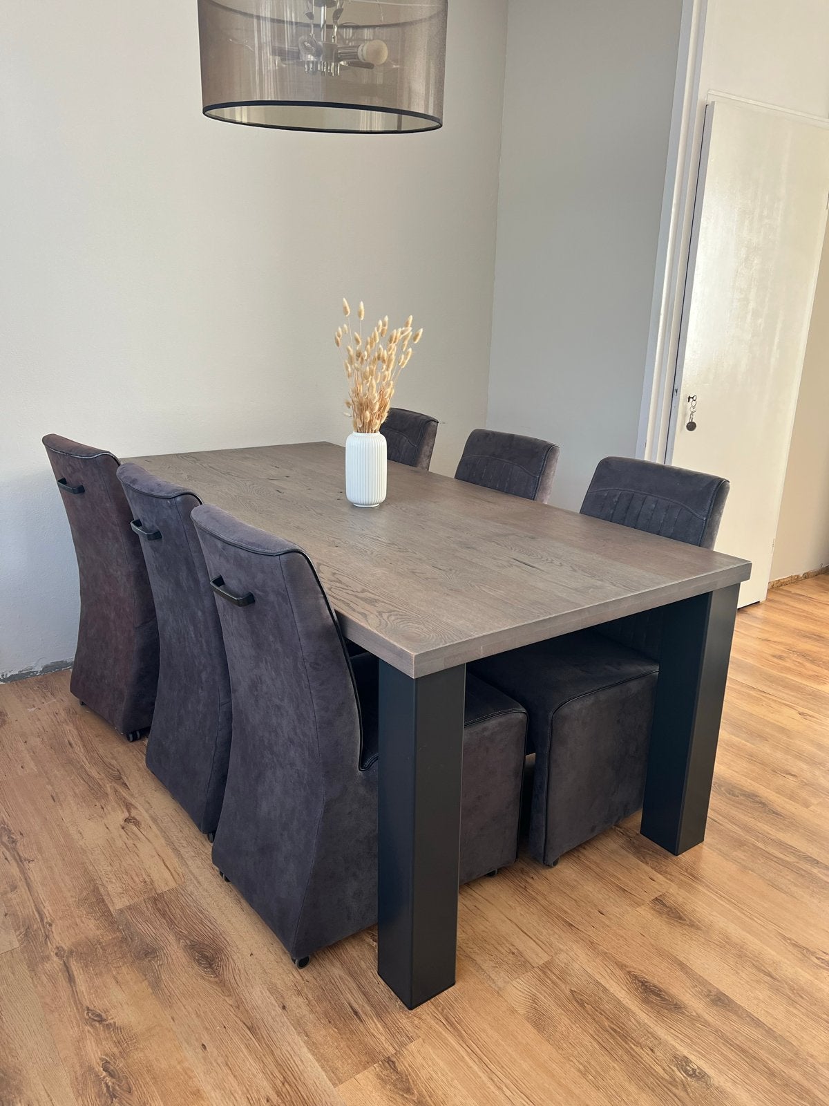Mooie Pronto eettafel 200x100cm, Ophalen, Gebruikt, 100 tot 150 cm, 200 cm of meer
